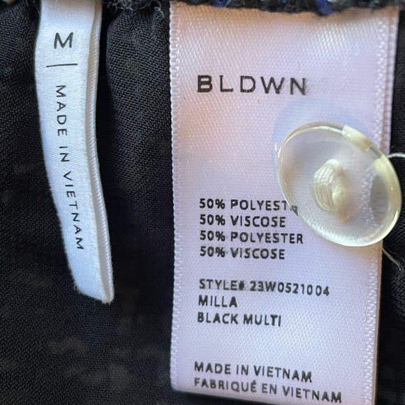 BLDWN skirt mini tweed zip front sz  medium - Picture 6 of 7